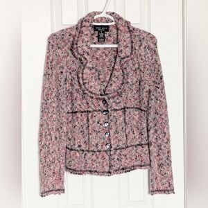 Nine West Women's (Size Small) Button Front Knit Cardigan/Sweater/Blazer/Jacket